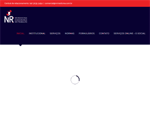 Tablet Screenshot of nrmedicina.com.br